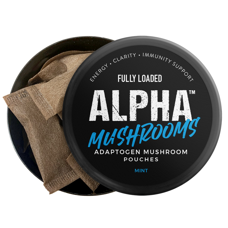 Load image into Gallery viewer, ALPHA Mushrooms Adaptogen Pouches - Mint