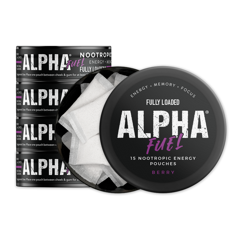Load image into Gallery viewer, Berry ALPHA Fuel Nootropic Energy Pouches