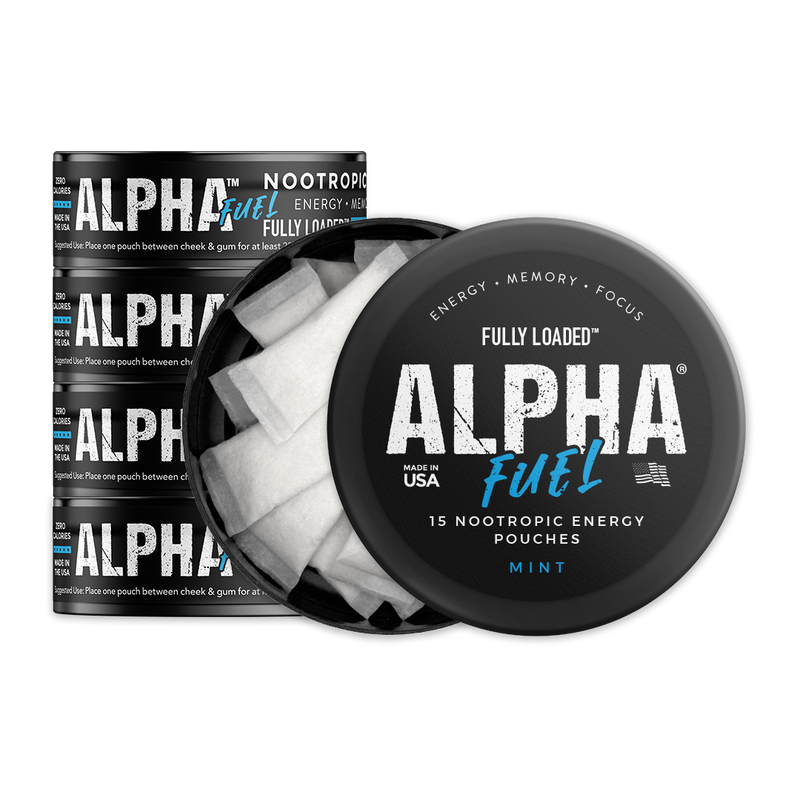 Load image into Gallery viewer, Mint ALPHA Fuel Nootropic Energy Pouches