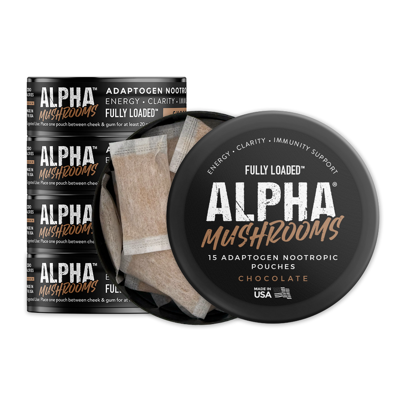 Load image into Gallery viewer, ALPHA Mushrooms Adaptogen Pouches