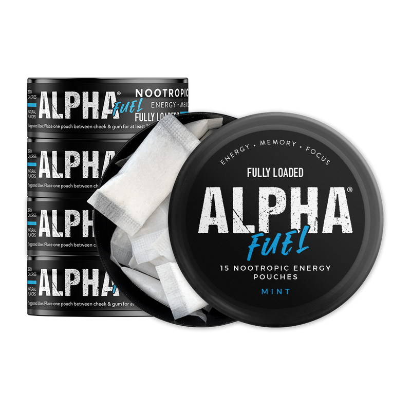 Load image into Gallery viewer, Mint ALPHA Fuel Nootropic Energy Pouches