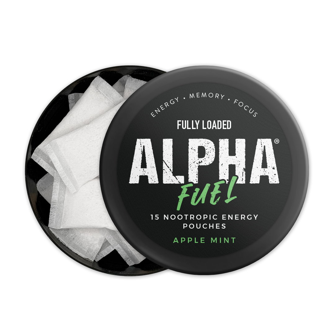 Apple Mint ALPHA Fuel Nootropic Energy Pouches | Fully Loaded LLC