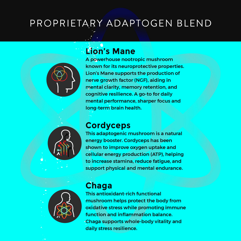 Load image into Gallery viewer, ALPHA Mushrooms Adaptogen Pouches