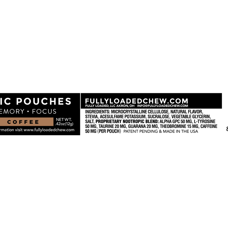 Load image into Gallery viewer, ALPHA Fuel Nootropic Energy Pouches