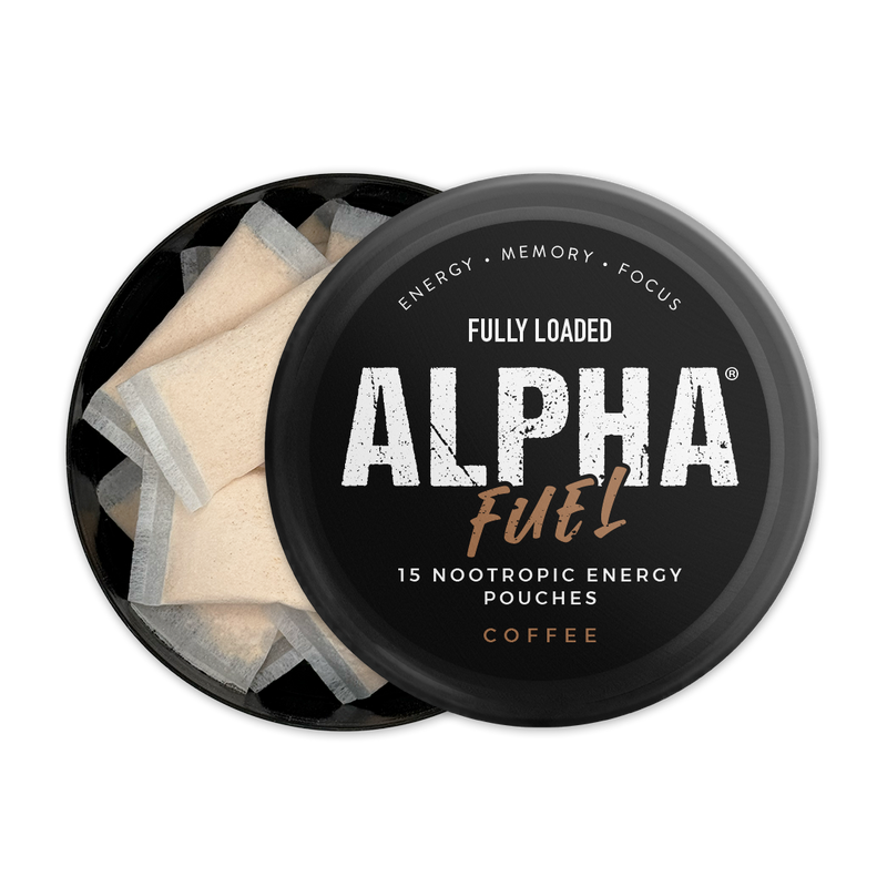 Load image into Gallery viewer, Coffee ALPHA Fuel Nootropic Energy Pouches
