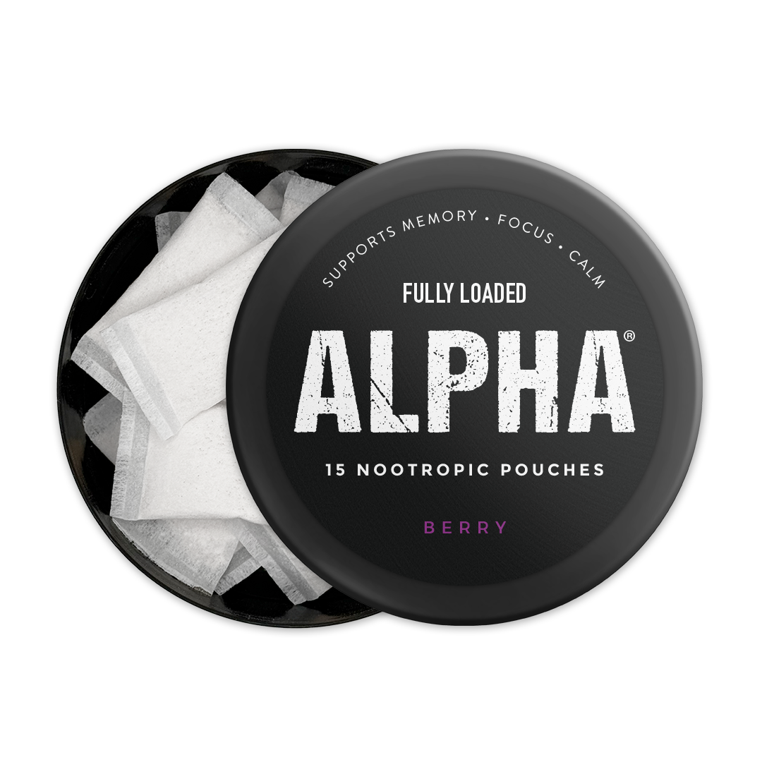 Berry ALPHA Pouches | Supports Memory, Focus, Calm | Fully Loaded LLC