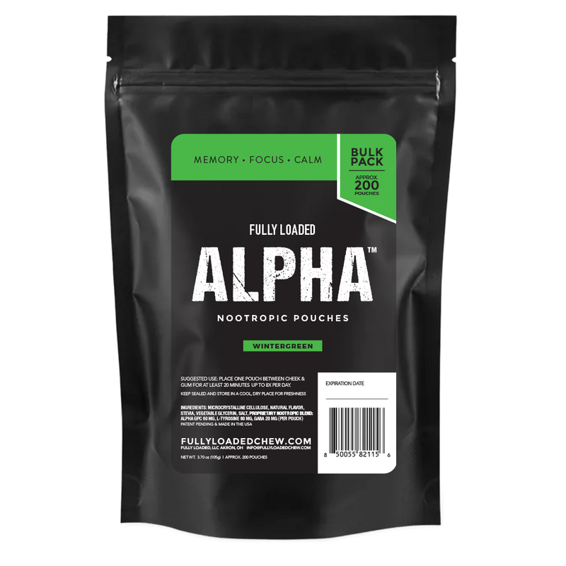 Load image into Gallery viewer, Wintergreen ALPHA Nootropic Pouches