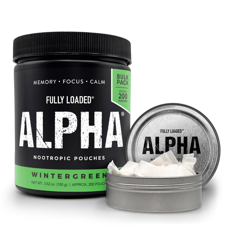 Load image into Gallery viewer, Wintergreen ALPHA Nootropic Pouches
