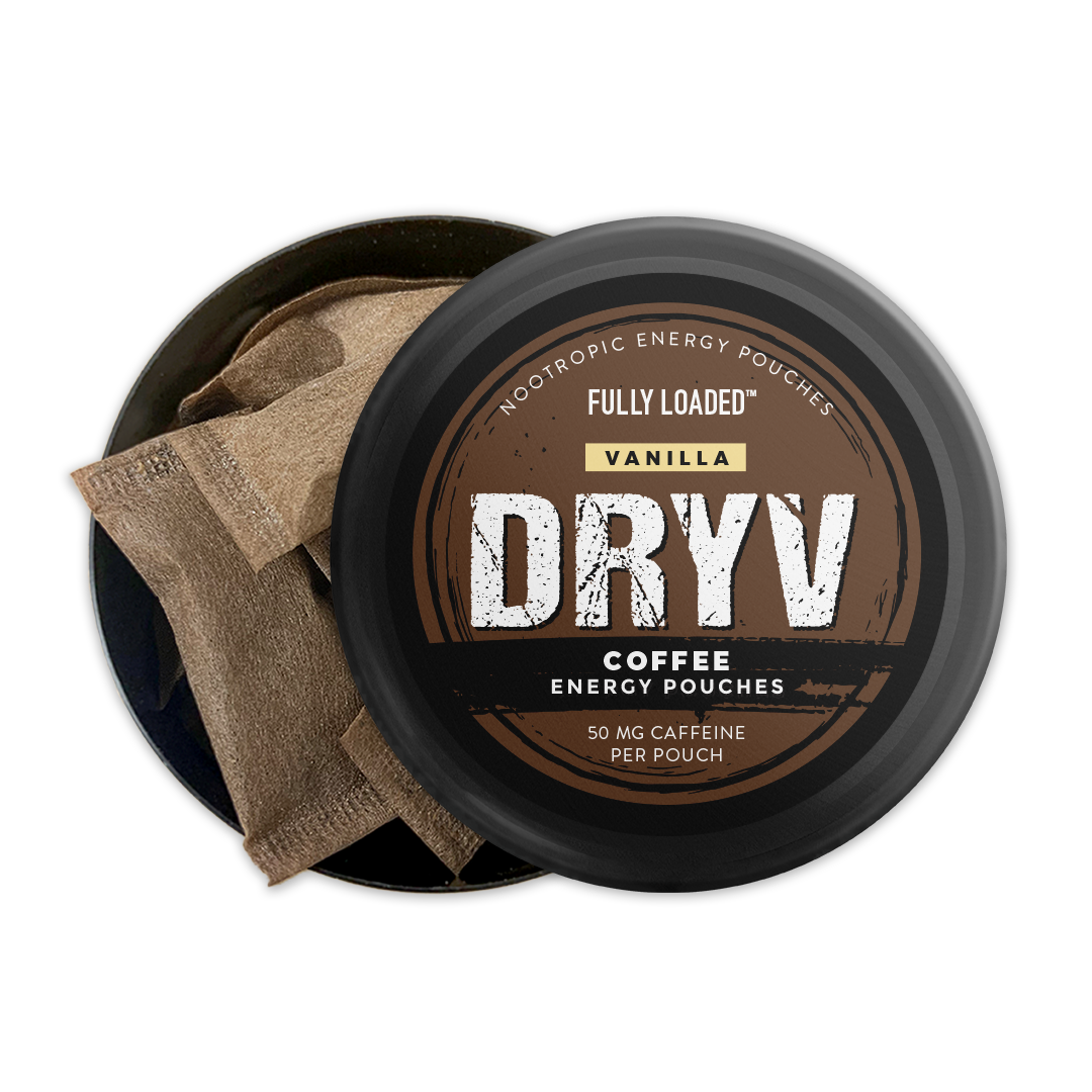 豆大福 　MGV Drive TA.effects Vanilla Dryv Caffeine Pouches: Coffee, Energry, Nootropic | Fully