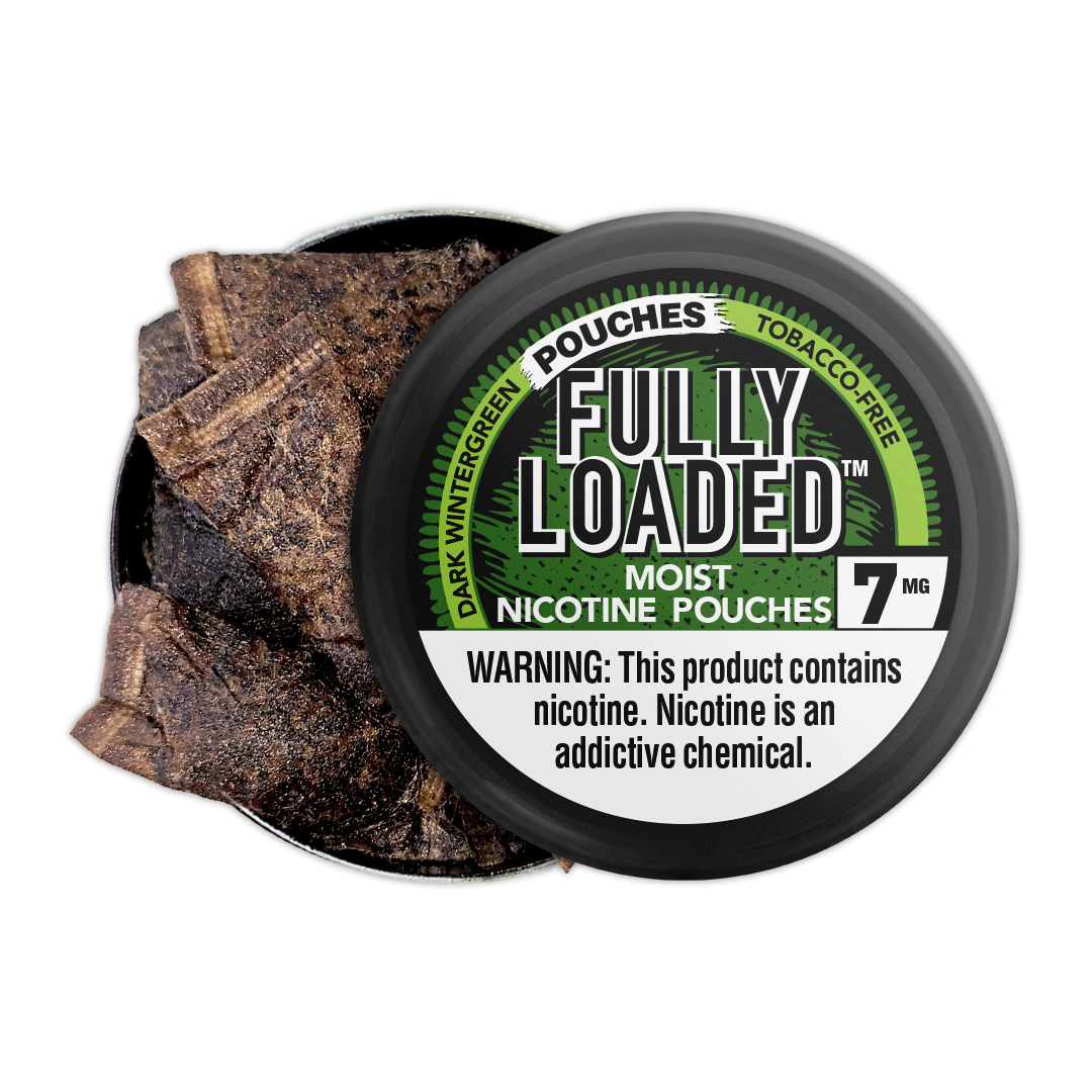 Dark Wintergreen Pouches | Tobacco-Free | Full Nicotine Strength