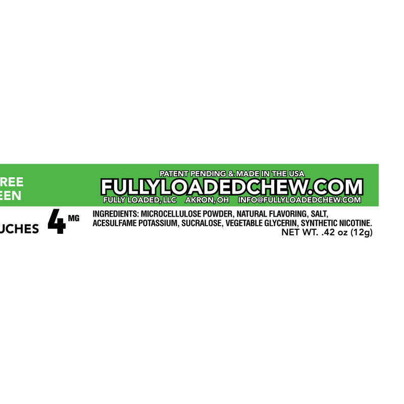 Load image into Gallery viewer, Wintergreen White Nicotine Pouches - 4mg