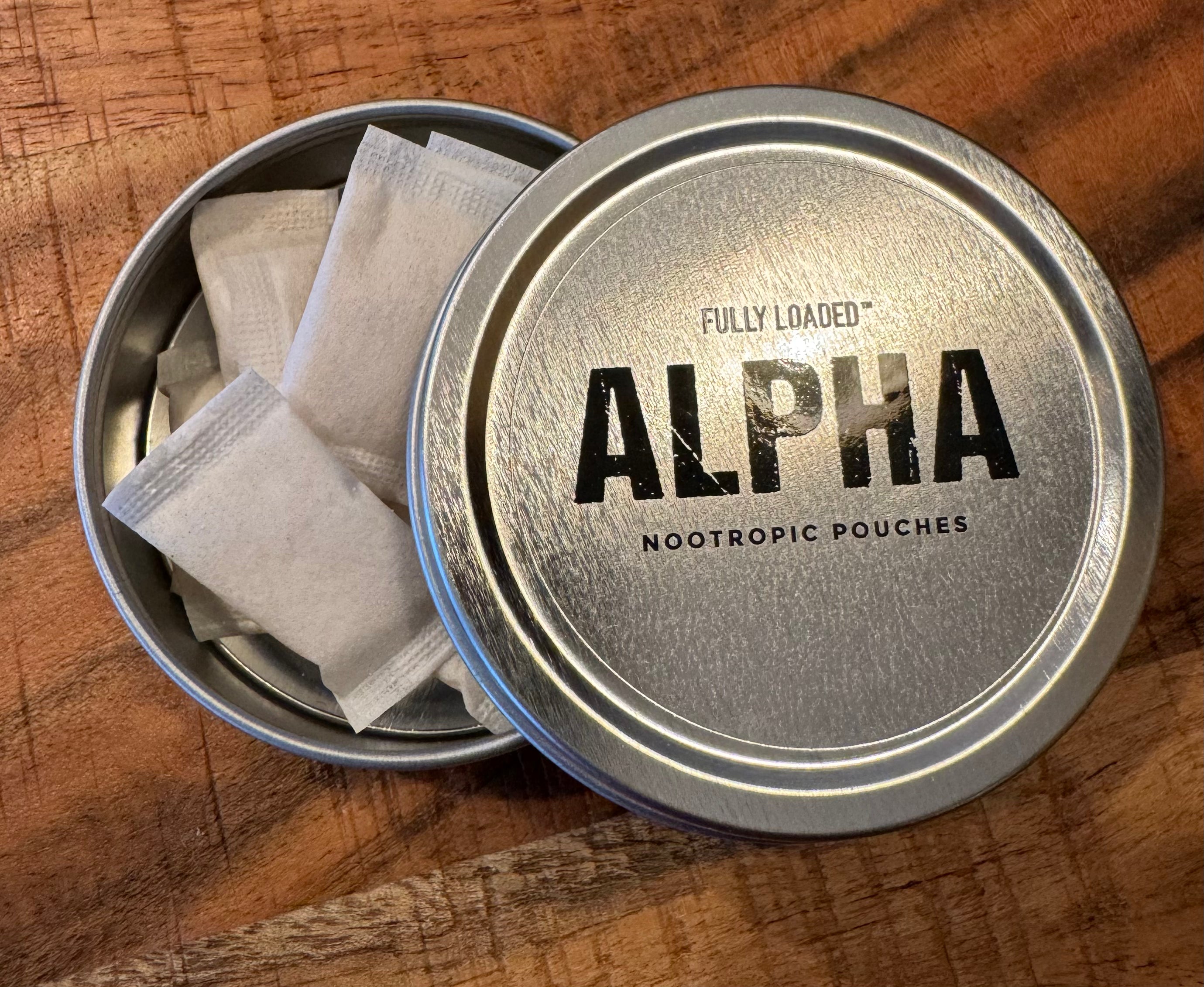 alpha chewing tobacco ALPHA Metal Reusable Can alpha chewing tobacco ALPHA Metal Reusable Can