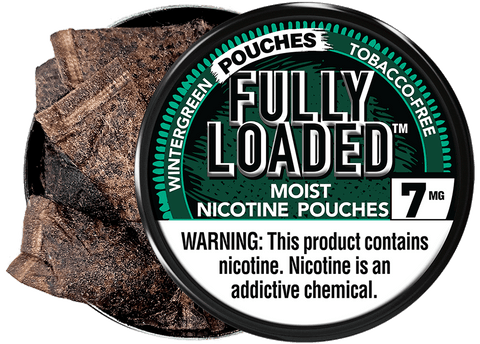 Image of Wintergreen Pouches - 7MG - Full Nicotine Strength