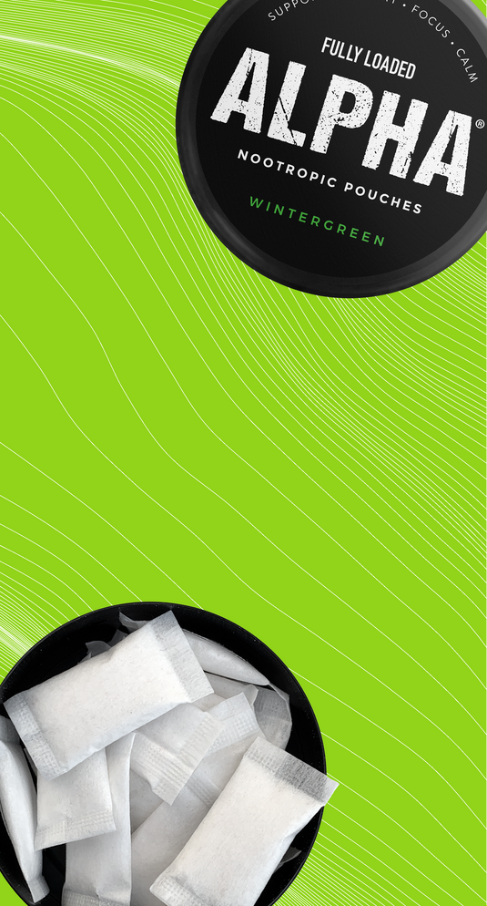 Mint ALPHA Nootropic Pouches