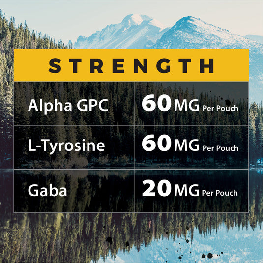 Mango ALPHA Fuel Nootropic Energy Pouches