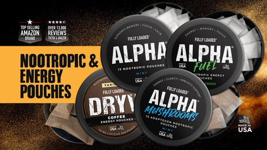 alpha chewing tobacco Mint Nootropic Pouches back off chewing tobacco Amazon.com