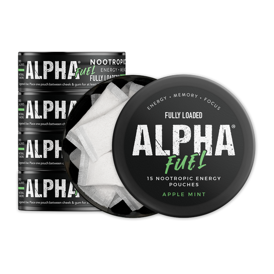 Coffee ALPHA Fuel Nootropic Energy Pouches