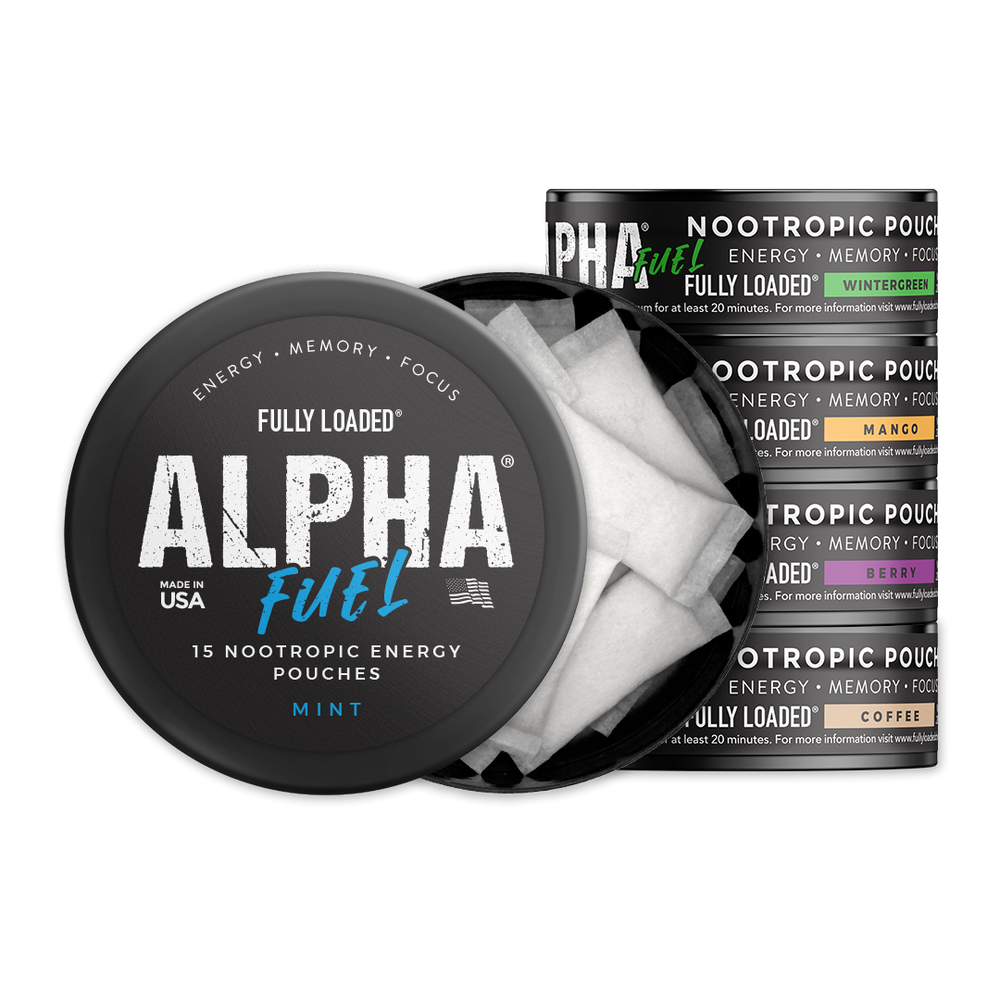 ALPHA Fuel Nootropic Energy Pouches