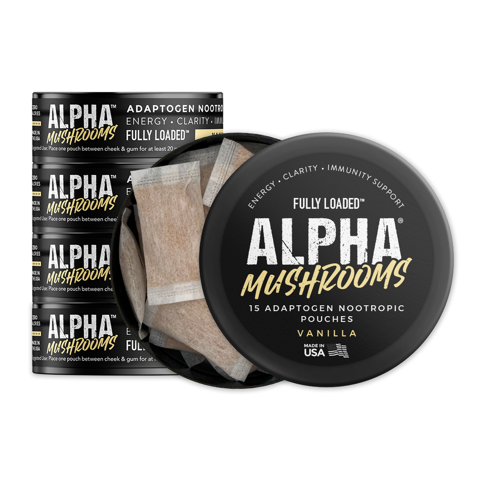 ALPHA Mushrooms Adaptogen Pouches