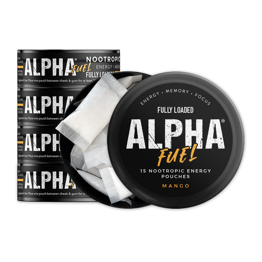 Lime ALPHA Fuel Nootropic Energy Pouches