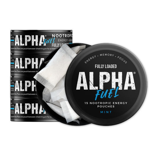 Coffee ALPHA Fuel Nootropic Energy Pouches