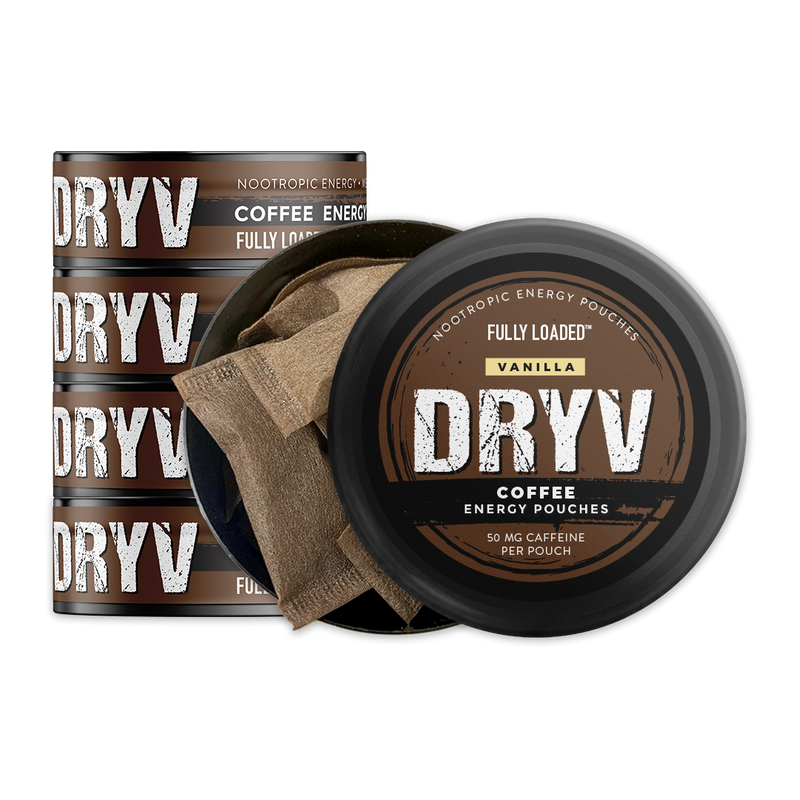 Load image into Gallery viewer, Vanilla Dryv Coffee Energy Pouches
