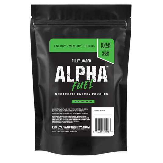 ALPHA Fuel Nootropic Energy Pouches