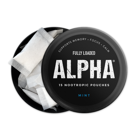 Mint ALPHA Nootropic Pouches