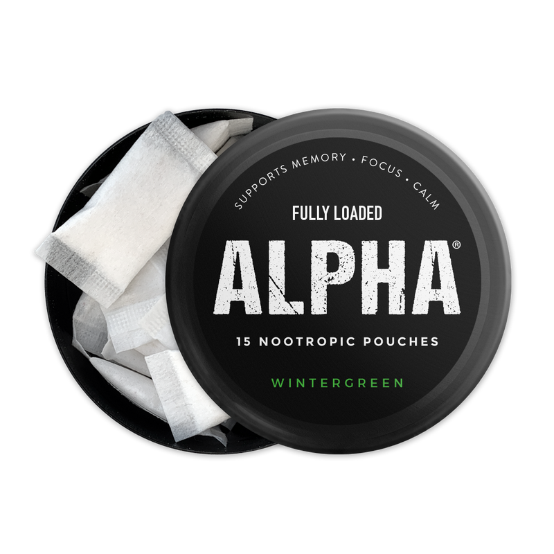 Load image into Gallery viewer, Wintergreen ALPHA Nootropic Pouches
