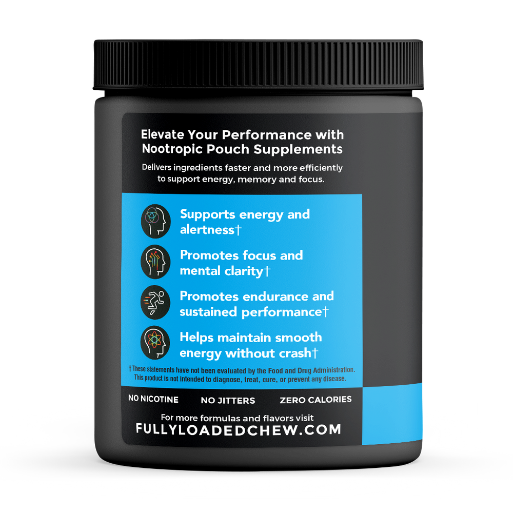 ALPHA Fuel Nootropic Energy Pouches