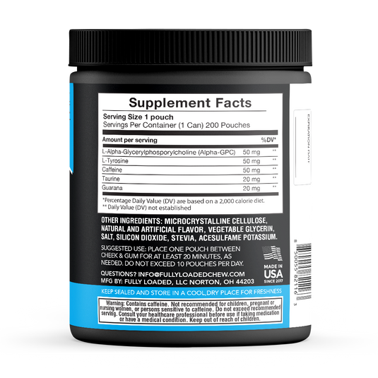 ALPHA Fuel Nootropic Energy Pouches