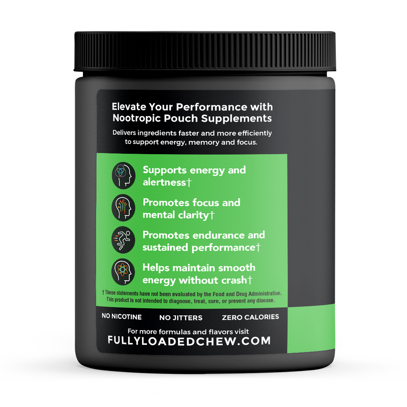 Load image into Gallery viewer, Wintergreen ALPHA Fuel Nootropic Energy Pouches
