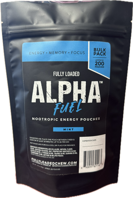 Mint ALPHA Nootropic Pouches