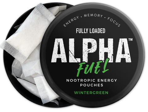 Image of ALPHA Fuel - Wintergreen Nootropic Energy Pouches