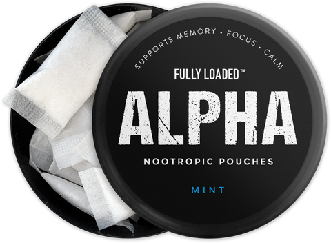 Mint ALPHA Pouches - Supports Memory, Focus, Calm – Fully Loaded LLC