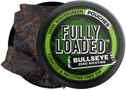 Image of Dark Wintergreen Pouches - "Bullseye" - Zero Nicotine Strength