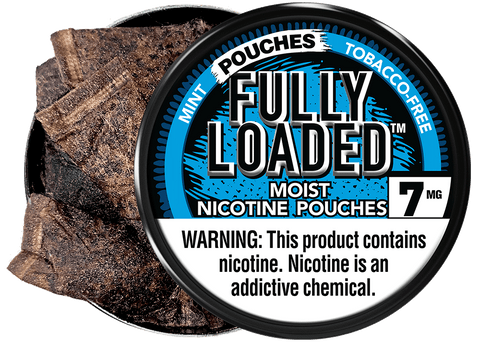 Image of Mint Pouches - 7MG - Full Nicotine Strength